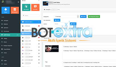 Botextra Türkçe Özgünleştirme Desteği